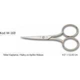 Europe Az Kalın Nakış Makası Süper Kalite No:4,5 11,43 cm - Renkli - Belirtilmemiş