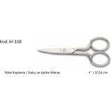 Europe Kalın Nakış Makası Süper Kalite No:4 10,16 cm - Renkli - Belirtilmemiş