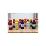 Europiyer Kadife Tozu 10'lu Renk Seti – Sax Mavi, Siyah, Kırmızı, Optik Beyaz, Altın Sarısı, Fıstık Yeşil, Kahverengi, Limon Sarı, Pembe, Turuncu (100 Cc)