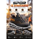 Eurosantex Yeni Nesil Spor Iş Ayakkabısı (Es-Füme)– Ce Belgeli | Yerli Üretim | Air Taban Teknolojili | Çelik Burun Koruma | Ortopedik Konfor