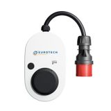 Eurotech by GO-E Gemini Flex 22 kW Akıllı AC EV Şarj Cihazı, 3-Faz 400V, Taşınabilir/Duvar Tipi, 32A, Wi-Fi