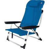 Eurotrail Marbella Katlanabilir Plaj Sandalyesi – Royal Blue - Alüminyum - Polyester - Koyu Mavi