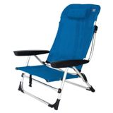 Eurotrail Marbella Katlanabilir Plaj Sandalyesi – Royal Blue