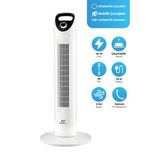 Ev-30 Kule Tipi Vantilatör | Sessiz Çalışma | Şık Ve Modern Tasarım | Ev Ve Ofis Kullanımı