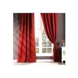 Ev Depo Home Taç Karartma Blackout Pilesiz Fon Perde Tek Kanat Kırmızı BLCKRMZ001, Kırmızı, 100 x 250