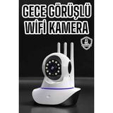 Ev Kamerası Wifi Kamerası Video Kayıt Çift Yönlü Hareket Sensörü Bebek - Lisinya
