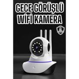 Ev Kamerası Wifi Kamerası Video Kayıt Çift Yönlü Hareket Sensörü Bebek - NAJM8815-9350