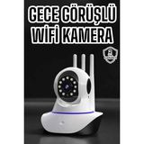 Ev Kamerası Wifi Kamerası Video Kayıt Çift Yönlü Hareket Sensörü Bebek - NEXORA8815-9350