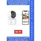 Ev Ofis Çift Taraflı Ses Hareket Algı Mobil Bildirim Uygulama Destekli Hd Wi-Fi Güvenlik Kamerası