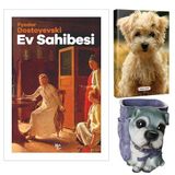 Ev Sahibesi - Fyodor Dostoyevski ve Dekoratif Köpek Kalemlik - Neşeli Yüz Planlama Defteri