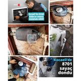 Ev Su Saati Sayaca Kar - Dona (DONMAYA) Karşı Koruma Isı Ceketi Izolasyon Ev Su Saati