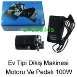 Ev Tipi Dikiş Makinesi Motoru 100W