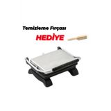 Ev Tipi Gri Organik Tost Makinesi 1800W Dökümix Fırçalı