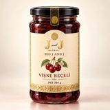 Ev Yapımı Vişne Reçeli - 360 gr Cam Kavanoz