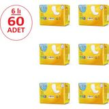 Eva 60 Adet Ekstra Büyük Mesane Pedi 10 Damla Yüksek Emicilik Özelliği ile Kadın ve Erkek Kullanımına Uygun