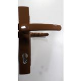 EVA PLAST Pvc-plastik Doğrama Kapı Kolu (ODA-BALKON) Metal-kahverengi Renk ( 1takım )