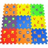 Eva Puzzle Oyun Matı Minder Harf Seti 33X33CM 9 Parça, DM10186