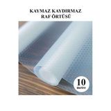 Eva Raflık Kaymaz Dolap İçi Çekmece Raf Örtüsü Kaydırmaz 45 Cm X 10 Metre