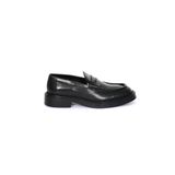 EVA Taban Hakiki Antik Deri Loafer Erkek Ayakkabı - E3948 Siyah 40