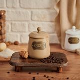 Evabella Galvaniz Storage Baharatlık - Kahverengi - 1000 ml - 1 lt