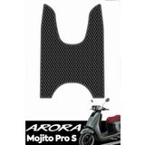 EVACARS Arora Mojito Pro S Premium Eva Motosiklet Paspası Siyah-siyah