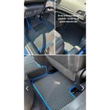 Evacars Renault Megane 4 Hatchback 2016 Sonrası Yeni Nesil Eva Oto Paspas Takımı Metal Topukluk-Logo - Siyah
