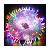 Evaglow 10M 100 LED Boncuk Lamba Rgb Işık Şeffaf Kablo