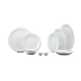 Evaliza 5002341701 Platin Elegant 30 Parça 6 Kişilik Porselen Yemek Takımı