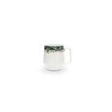EVALIZA Çini Desenli Seramik Mug 350 ml Renkli Geleneksel