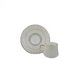 Evaliza Direction Lines 6 Kisilik Kahve Fincan Takimi 80 Ml