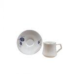 Evaliza Nostalji Kelebek 6 Kisilik Kahve Fincan Takimi 80 Ml