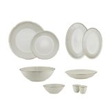Evaliza Terra Royal Gold Yemek Takımı 32 Parça