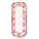 Evaliza Voila Kulplu Sunum Tabak Kırmızı 39CM - 1 lt