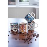 EvaniLife 4’lü Espresso Fincanı Seti – Seramik Kahve Fincanı Türk Kahvesi & Espresso Bardağı