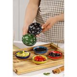 EvaniLife 6lı Sunumluk Mini Kase Kahvaltılık Şekerlik Reçellik Sosluk Çerezlik Hediyelik Kase Seti