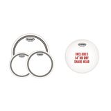 Evans EPP-EC2Shdd-R Deri Seti 10+12+16+14 Ec2S Tom Clear Ringli+Hd Dry