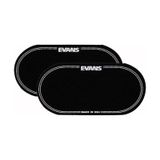 Evans EQPB2 2 Adet Patch Naylon Siyah Deri Koruyucu Twın Pedal
