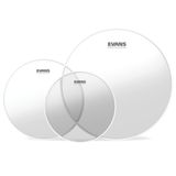 Evans Genera G1 Clear ETP-G1CLR-S Standard Head Tom Davul Derisi Seti