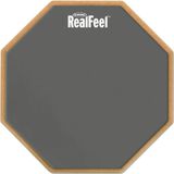 Evans Rf6gm Realfeel 6 İnç Tek Taraflı Davul Çalışma Pedi (Profesyonel) | Taşınabilir Küçük Boyut, Doğal Sekme Hissiyatı Ve Standart Davul Sehpalarına Monte Edilebilir Yapı