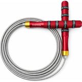 evapera Profesyonel Speed Rope Atlama Ipi Rulmanlı Bilyalı Hızlı Dönüş Fitness Crossfit & Boks Ipi - Kırmızı