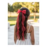 Eva&Rose 1 adet Kız Çocuk Toka Fiyonk Tül Otomatik toka Çocuk Tokası Okul Tokası Bayram Tokası