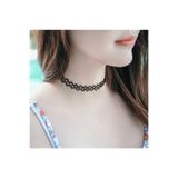 Eva&Rose 2 Adet Siyah Choker Tasma Tattoo Kolye