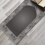 Evaşk Namazlık Dokuma Halı Kaymaz Muslumana Seccade - 66 x 113 cm - Gri