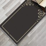 Evaşk Namazlık Dokuma Halı Kaymaz Muslumana Seccade - 80 x 135 cm - Kahverengi