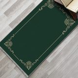Evaşk Namazlık Dokuma Halı Kaymaz Muslumana Seccade - 80 x 135 cm - Yeşil