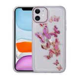 Evastore Apple iPhone 11 Figürlü Desenli Işıltılı Sert Sos Kapak Kılıf