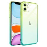 Evastore Apple iPhone 11 Parlak Renk Geçişli Kamera Korumalı Senkron Kapak Kılıf