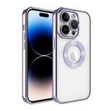 Evastore Apple iPhone 12 Pro Max Kamera Korumalı Logo Gösteren Omega Kapak Kılıf