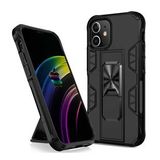 Evastore Apple İphone 12 Pro Volve Yüzüklü Kırmızı Kapak Kılıf