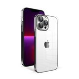 Evastore Apple iPhone 13 Pro Kamera Korumalı Renkli Çerçeveli Garaj Kapak Kılıf